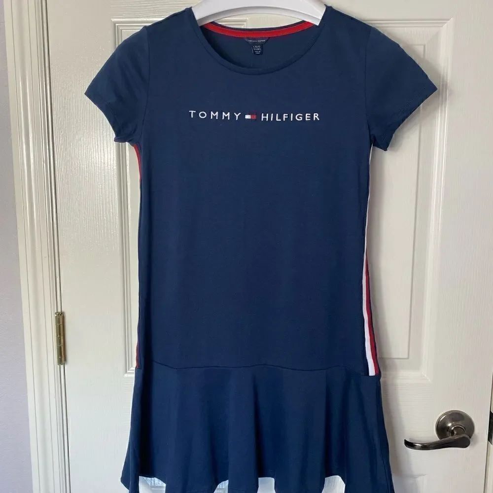 Tommy Hilfiger GIRLS LARGE (12/14) Short Sleeve Dress